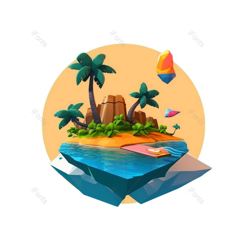 标签图片,天空元素,灯塔PNG,夏天免抠素材